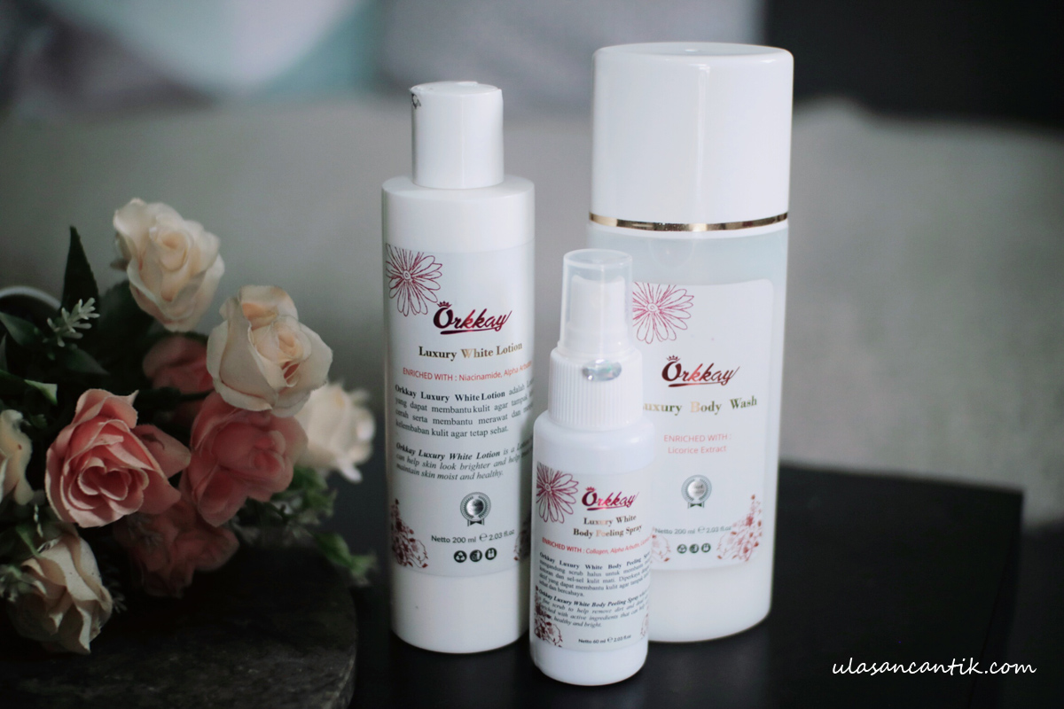 Review Body Whitening Dari Orkkay Skincare